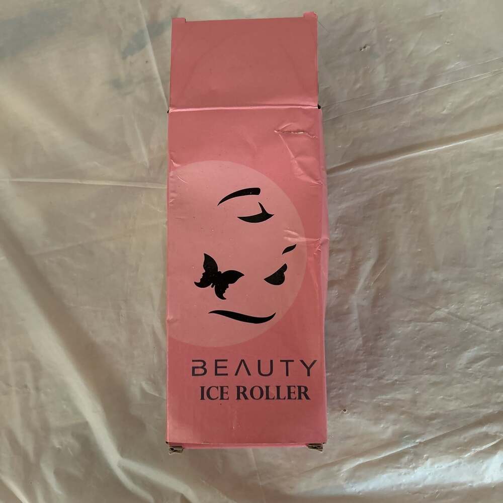 Roselyn Boutique Ice Roller Facial Massager, Pink